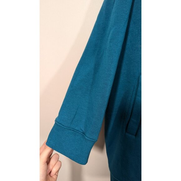 Woman Within Blue 3X Cardigan Button Down Winter Warm - Picture 7 of 10